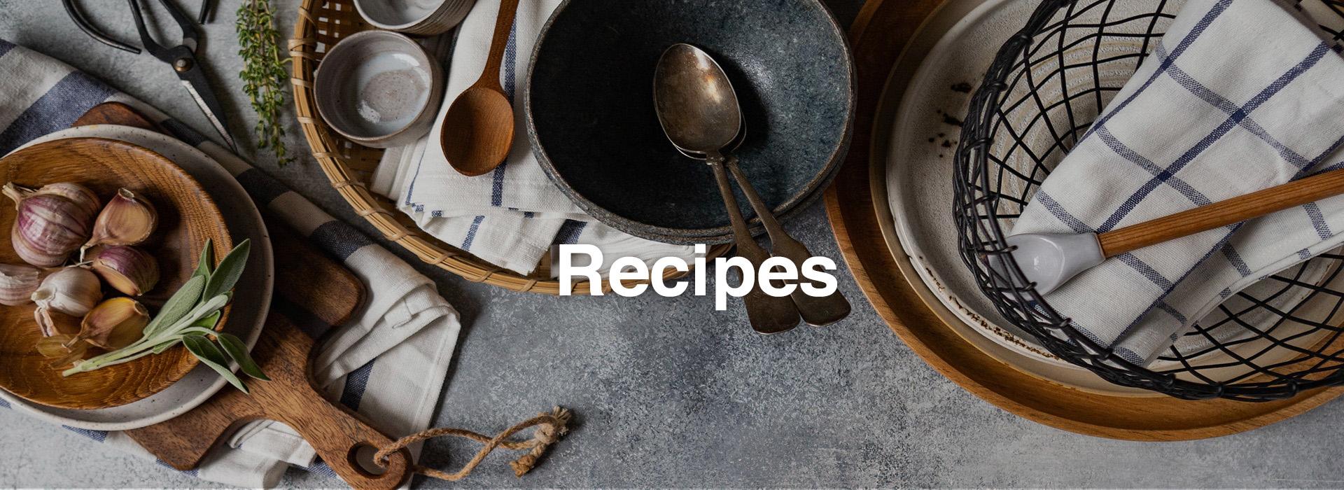 Recipes Banner