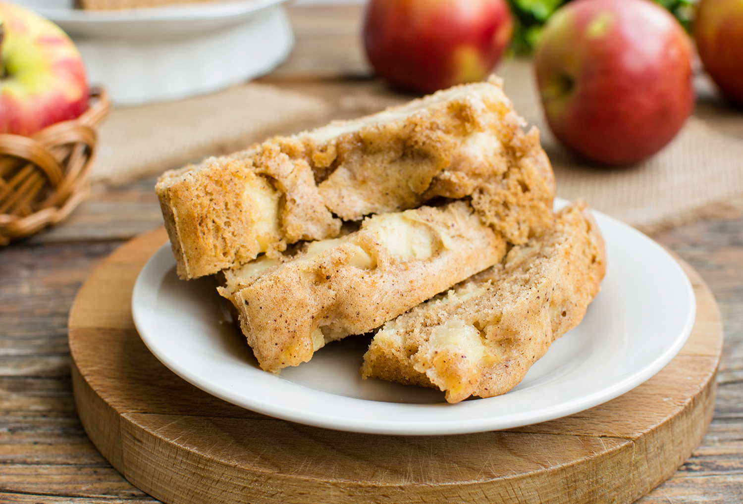 Apple Hazelnut Loaf