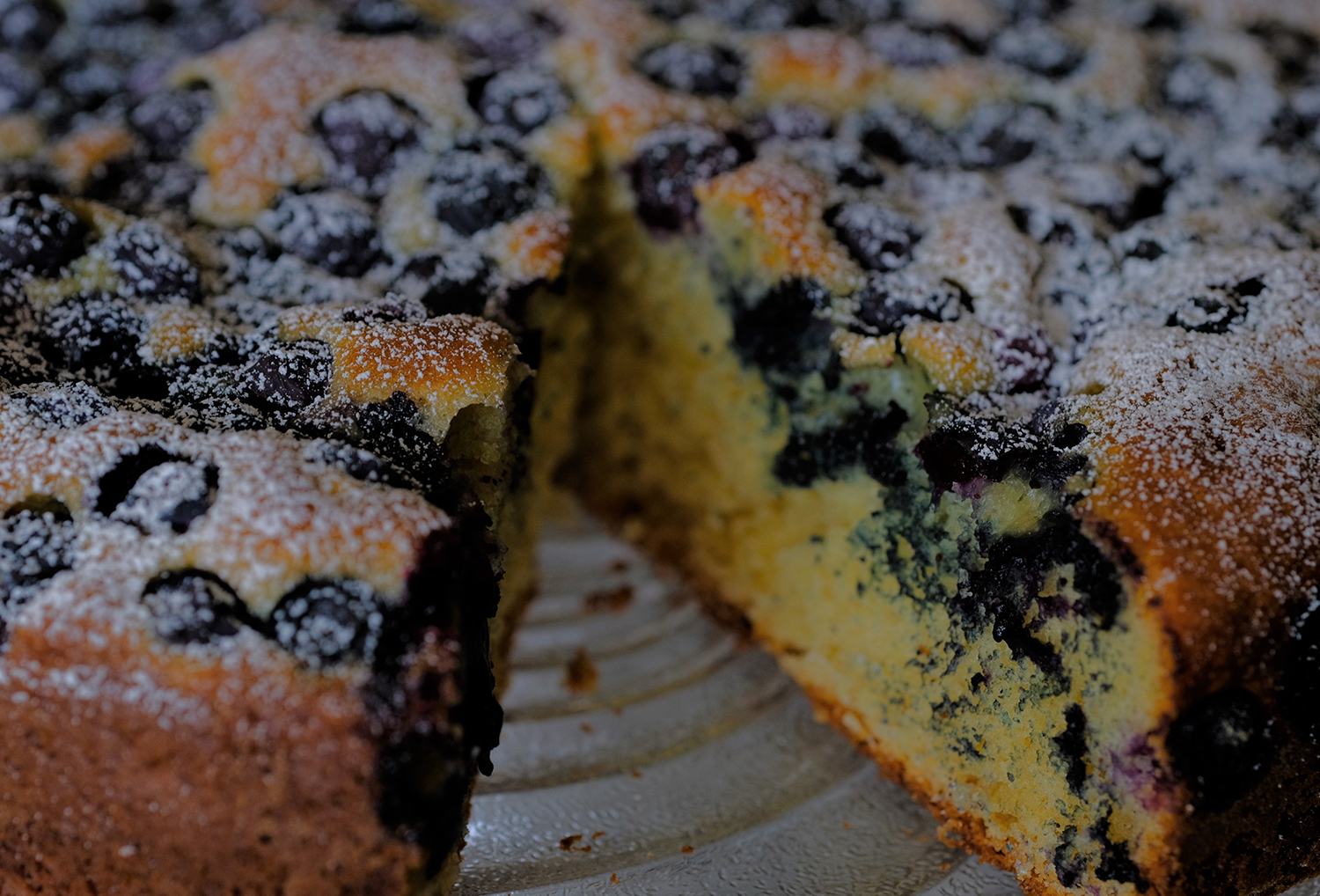 Banana & Blueberry Cake