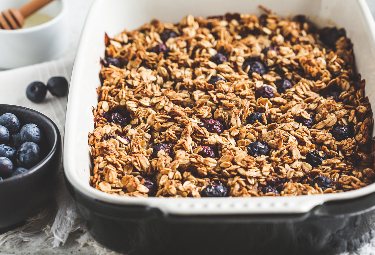 Mixed Berry Baked Pudding