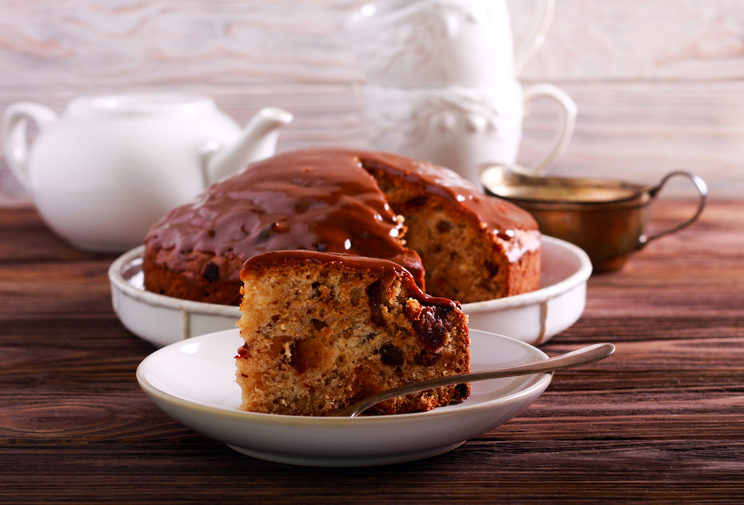 Spelt & Almond Sticky Date Pudding